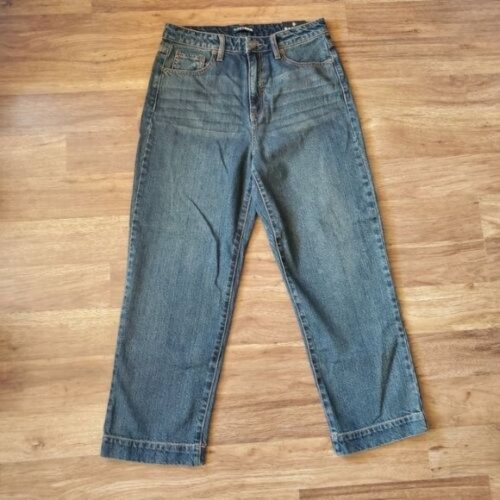NEW Fashion Nova Size 9 High Rise Ankle Straight Leg Jeans